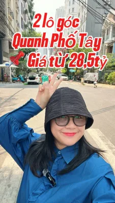 Lô Góc 2 MT Đường Nhựa  Khu Phố Tây An Thượng . Khu Du Lịch Sầm uất . Vip , Giá 28tỷ 5. Quần thể Trục Đường Khách sạn Cao 9-12 tầng . Liên hệ Ms Dung - Chị Mập Bán Nhà 0987.631.499