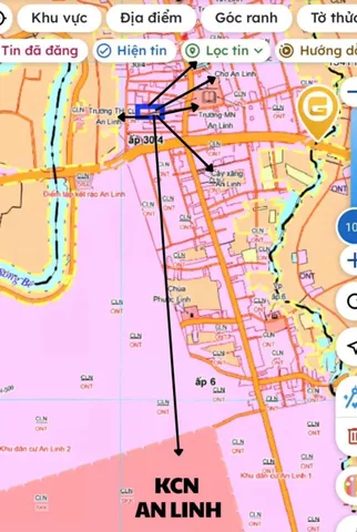 Bán Đất 250m2 có sẵn 100 m2 thổ cư giá 790 triệu tại Xã An Linh Huyện Phú Giáo Bình Dương