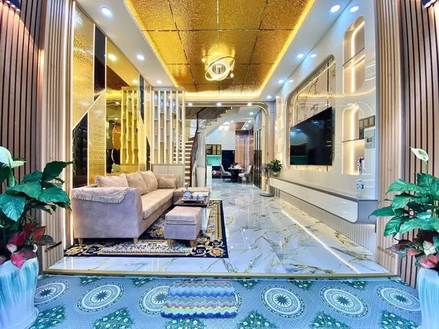 🔥 HẺM Ô TÔ THÔNG HUỲNH VĂN NGHỆ – TRẦN THỊ TRỌNG | 4PN – 5WC | FULL NỘI THẤT CAO CẤP