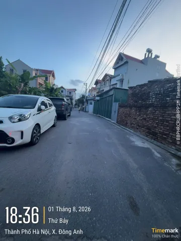 Rẻ hơn mảnh vừa giao dịch 1 tỷ, chủ bán gấp đất Đông Hội đường ô tô thông, 6 phút tới Long Biên