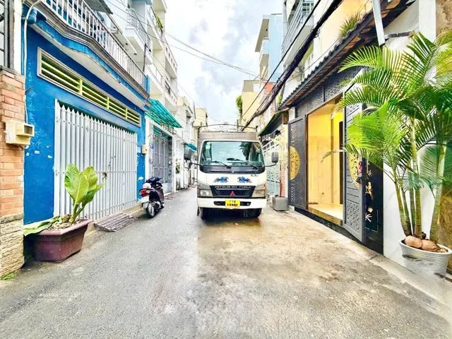 72m2 xây 4 tầng - hẻm oto ngủ nhà Khu Bàu Cát - gần Nhà Ga T3 ngay Trường Chinh  - 11ty nhinh