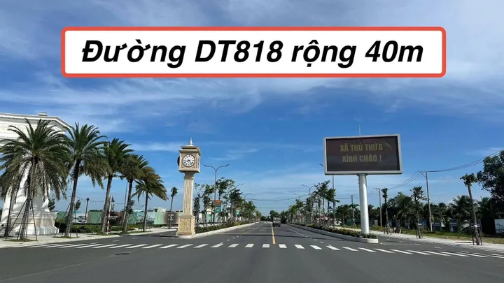 Bán Đất 90m2 thổ cư tại Thị trấn Thủ Thừa Huyện Thủ Thừa Long An