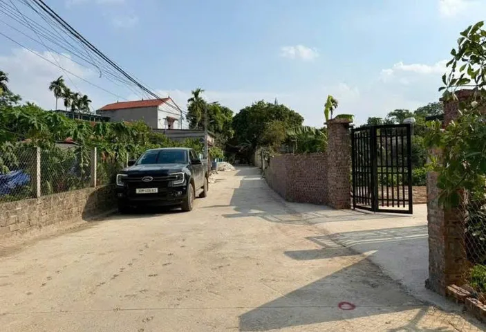 Bán Đất 100m2 có sẵn 100 m2 thổ cư giá 1.6 tỷ tại Xã Phú Cát Huyện Quốc Oai Hà Nội