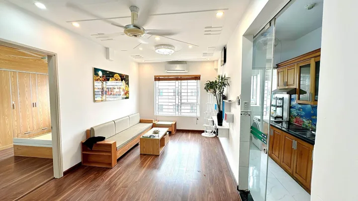 Căn hộ chung cư 58m2 giá 2.95 tỷ full nội thất chỉ việc xách vali về ở tại KĐT Đặng Xá