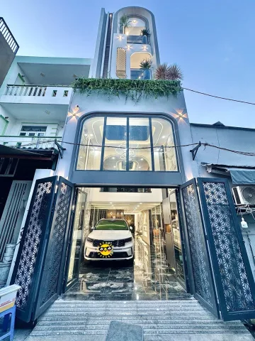 NHÀ ĐẸP MỚI XÂY FULL NỘI THẤT XỊN - NGAY EMART PHAN HUY ÍCH - 5 TẦNG - HẺM NHỰA 6M - CÓ THANG MÁY - 64M2(4x16M) - HOÀN CÔNG ĐỦ