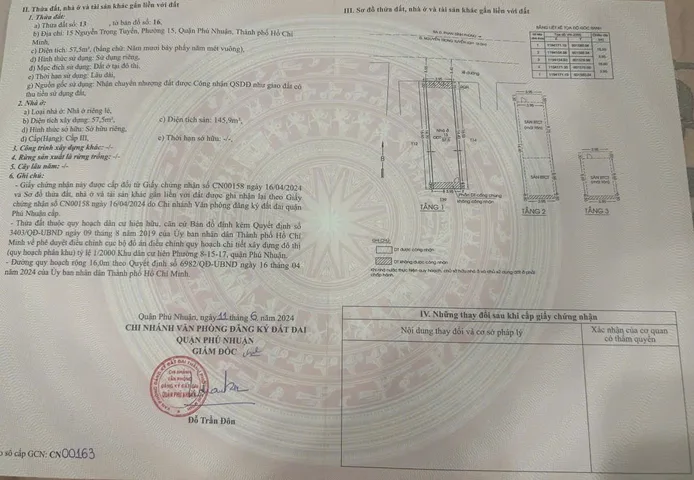 Bán Nhà Mặt Tiền 15 Nguyễn Trọng Tuyển, P.15, Phú Nhuận
