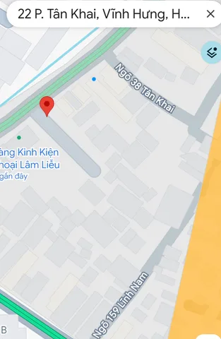Bán Nhà riêng trong ngõ Tân Khai, Vĩnh Hưng, Hà Nội