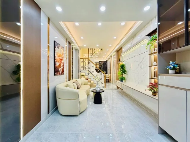 ĐƯỜNG SỐ 14 – NHÀ 3 TẦNG MỚI – 3PN – 3WC – SÂN THƯỢNG RỘNG – HẺM 3 GÁC – FULL NỘI THẤT
