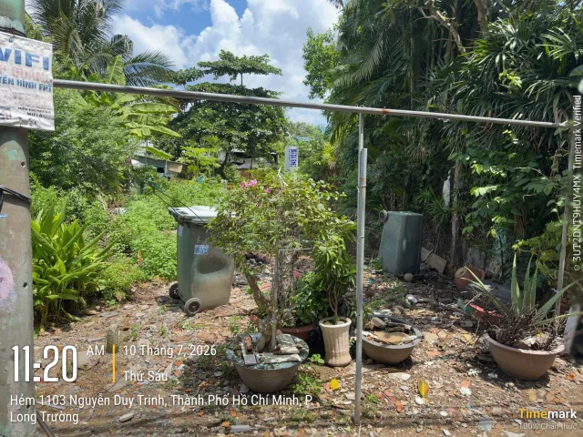 Bán Đất 162m2 có sẵn 162 m2 thổ cư giá 6.8 tỷ tại Đường Nguyễn Duy Trinh Phường Long Trường Quận 9 TP. Hồ Chí Minh
