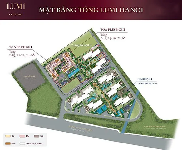Bảng hàng Lumi đã có căn 3PN 115m2 toà P2, giá bán bằng HĐMB 8 tỷ