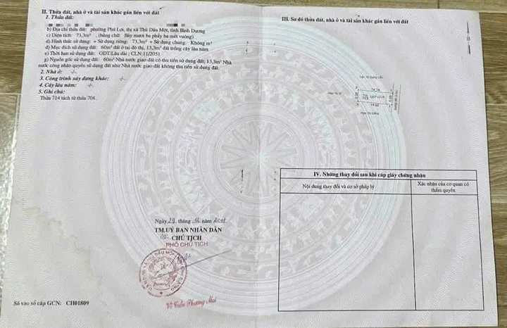 Cần bán lô đất góc 2 mặt tiền vị trí siêu đẹp, nằm ngay khu dân cư đông đúc, an ninh tại P. Phú Lợi, TP. Thủ Dầu Một giá 1,7 tỷ