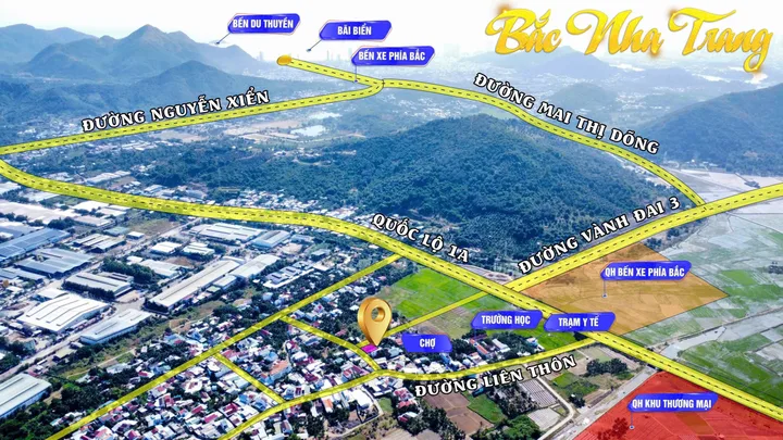 Bán Đất 95.9m2 có sẵn 73.6 m2 thổ cư giá 1.39 tỷ tại Xã Vĩnh Phương Thành phố Nha Trang Khánh Hòa