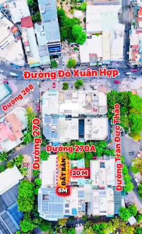 Đất KDC Nam Hoà_100M2 (ngang 5m)_Phước Long A_Quận 9_Đường 12M_Có Thể Ở or Kinh Doanh