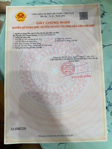 🔥 ĐẤT 184,9M² – 2 MẶT ĐƯỜNG – CÓ VỈA HÈ | GIÁ 2,9 TỶ