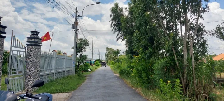 Bán Đất mặt tiền đường nhựa HL05, 541.8m2 có sẵn 50 m2 thổ cư giá 1.25 tỷ tại Đường Huyện 05 Xã Tăng Hoà Huyện Gò Công Đông Tiền Giang