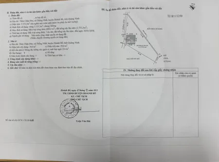 Bán Đất 3153.3m2 có sẵn 400 m2 thổ cư giá 8 tỷ tại - Chọn - Phường Hoành Bồ Quảng Ninh