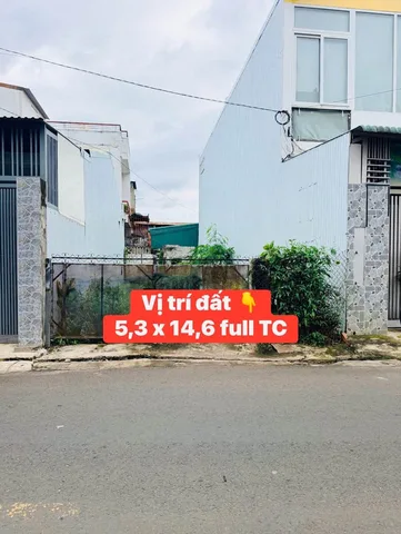 Bán Đất 71.8m2 có sẵn 71.8 m2 thổ cư giá 6 tỷ tại Phường Thành Công Thành phố Buôn Ma Thuột Đắk Lắk