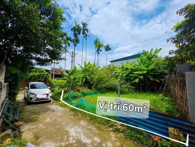 Bán Đất 60m2 có sẵn 60 m2 thổ cư giá 590 triệu tại Xã Kênh Giang Huyện Thuỷ Nguyên Hải Phòng