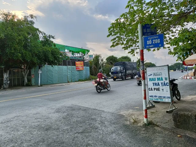 Bán đất MT đường 286 (Tỉnh lộ 9 vào 50m), xã Bình Mỹ, Củ Chi, 160m2 full thổ cư, 5x32m, xây dựng và hoàn công được ngay