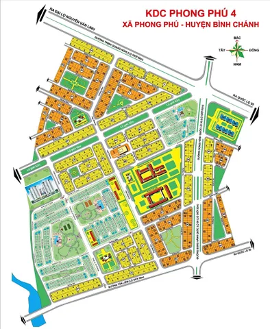 Lô góc biệt thự KDC Phong Phú 4, Khang Điền, Bình Chánh