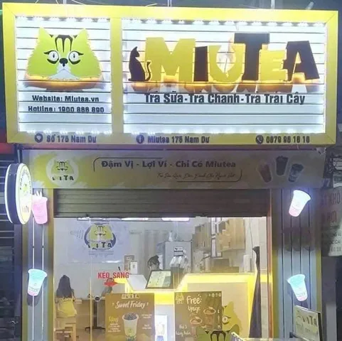 SANG NHƯỢNG MIUTEA QUÁN ĐỒ UỐNG + ĐỒ ĂN ĐANG HOẠT ĐỘNG HƠN 4 NĂM – NAM DƯ, QUẬN HOÀNG MAI, HÀ NỘI