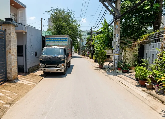 [K2947*] Bán Nhà Giá Rẻ Mặt Tiền Đường Số 1 An Hội Đông - Vuông A4 Đẹp - Giá 9.x tỷ