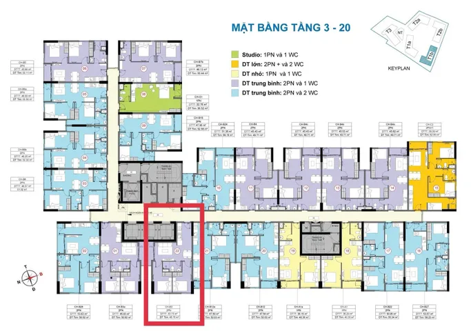 🔥 DUY NHẤT 01 CĂN 2PN – 1WC 49M² TẠI T1B | GIÁ CHỈ 1,45 TỶ