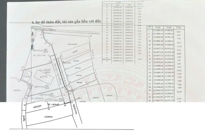 Bán Đất 96.1m2 có sẵn 96.1 m2 thổ cư giá 1.44 tỷ tại Xã Hoàng Tân Thị xã Quảng Yên Quảng Ninh