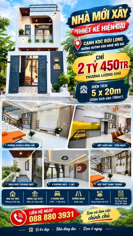 🏡 CHỦ GỬI BÁN NHÀ MỚI XÂY -THIẾT KẾ HIỆN ĐẠI