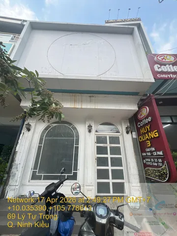 Bán Nhà riêng 90.7m2 có sẵn 90.7 m2 thổ cư giá 13.7 tỷ tại Đường Lý Tự Trọng Phường An Cư Quận Ninh Kiều Cần Thơ