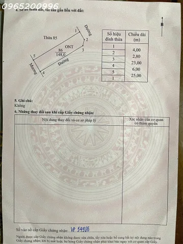 Bán lô đất siêu đẹp tại xã Khánh Hội, Ninh Bình, giá cực chất 3,8 tỷ, DT 148m2