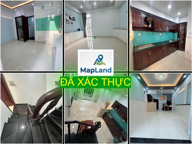SÁT CHỢ GÒ XOÀI, HẺM XE HƠI 4.5M CAO THOẢNG, NỞ HẬU - 4Tầng-Ngang 5m - Đường số 18B - BÌNH TÂN