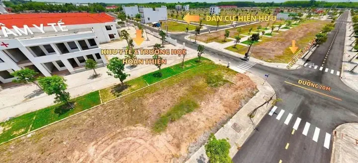 SỞ HỮU ĐẤT 70M² – TRẢ TRƯỚC CHỈ 20%, SỔ RIÊNG SẴN. GẦN CHỢ