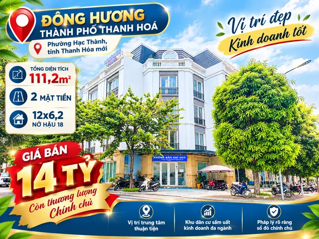 Bán đất toạ lạc trong khu đô thị Việt Hàn phường Phổ Yên, tỉnh Thái Nguyên