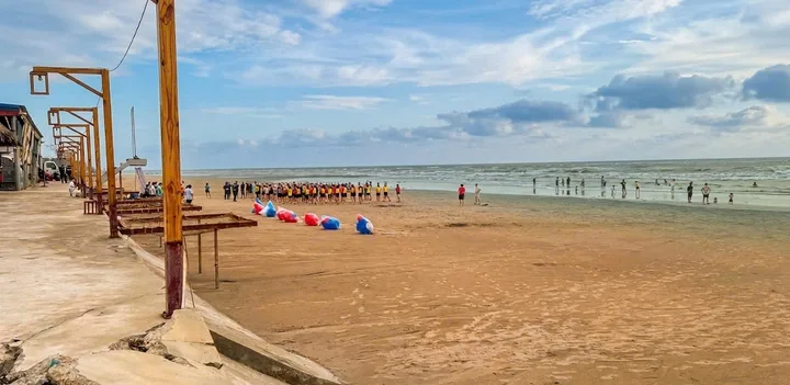 bán lô đất sát mặt biển bãi tắm Hải Xuân Hải Hậu giá 800 triệu