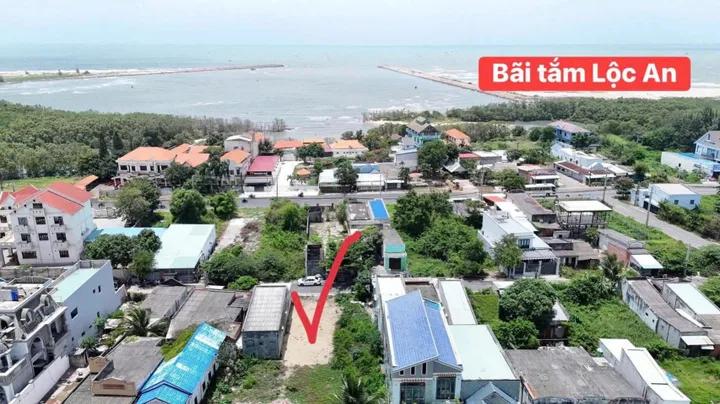 🔥 ĐẤT BỜ KÈ LỘC AN - 7,3X20M FULL THỔ CƯ - GIÁ CHỈ 1,25 TỶ