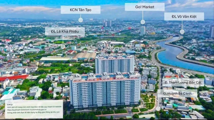 Bán Căn hộ chung cư 85m2 giá 3 tỷ tại Đường Huỳnh Bá Chánh Xã Tân Nhựt Huyện Bình Chánh TP. Hồ Chí Minh
