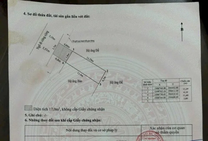 Bán Đất 45m2 có sẵn 45 m2 thổ cư giá 2.48 tỷ tại Phường Sở Dầu Quận Hồng Bàng Hải Phòng