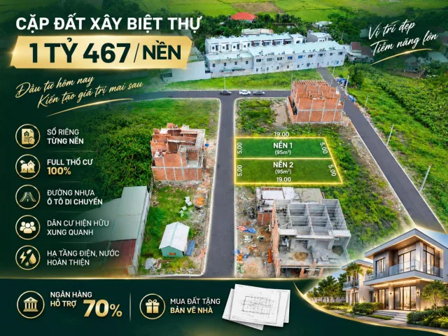 CẶP ĐẤT VÀNG - NGAY TRUNG TÂM TÂN TRIỀU, ĐA DẠNG CÔNG NĂNG GIÁ CHỈ 1TỶ467