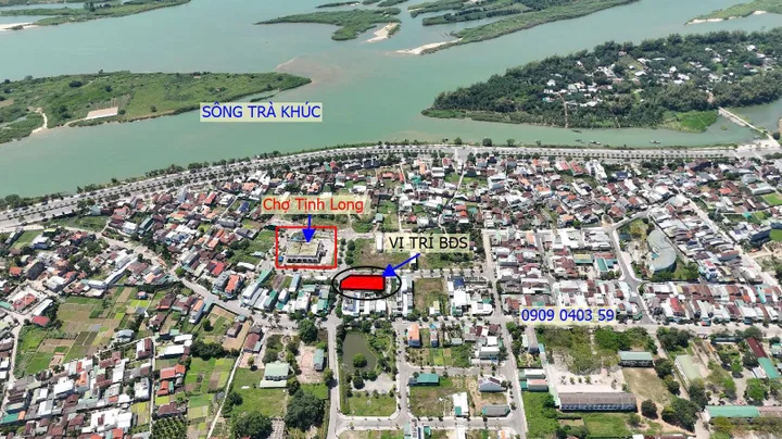 Bán đất lô góc hướng đông nam 169m2 chợ KDC Tăng Long Tịnh Long 2.5 tỷ