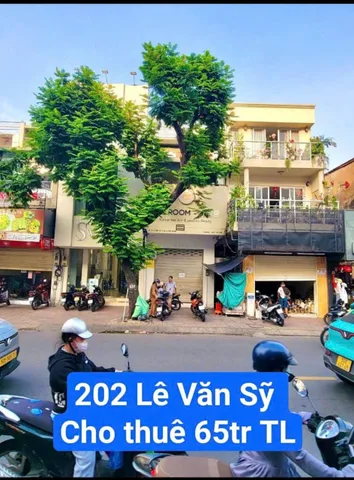 Mặt Tiền Lê Văn Sỹ Q.Phú Nhuận: 97.1m2 (Nở Hậu), 4 Tầng, Tiện Làm VP/CHDV, 60Tr
