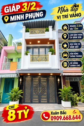 NHÀ MỚI Ở NGAY-NỘI THẤT TIỀN TỶ-  NGAY VÒNG XOAY 3/2 -45m2 SỬ DỤNG-3 TẦNG-3PN-4WC
