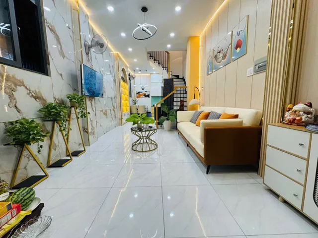 QUANG TRUNG HẺM XE TẢI THÔNG 4 TẦNG 6PN FULL NỘI THẤT 6,59 TỶ
