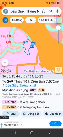 CẦN BÁN GẤP ĐẤT VƯỜN FULL HỒNG – CẬN VÀNH ĐAI 4 & SÂN BAY LONG THÀNH