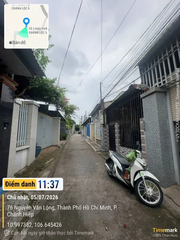 Bán Nhà riêng 198m2 có sẵn 160 m2 thổ cư giá 2.98 tỷ tại Đường Nguyễn Văn Lộng Phường Chánh Mỹ Thành phố Thủ Dầu Một Bình Dương