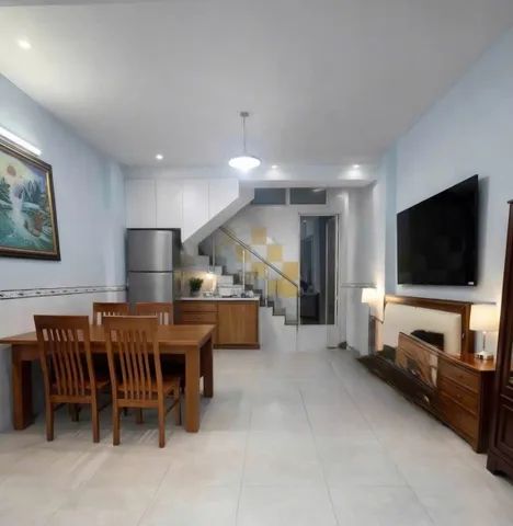Bán nhà 4 tầng tại KDC Nam Hùng Vương, hẻm ô tô, DTSD 50m²