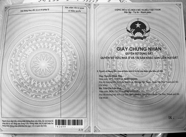 Bán Nhà Mặt Tiền 541 Lạc Long Quân, Phường 10, Quận Tân Bình