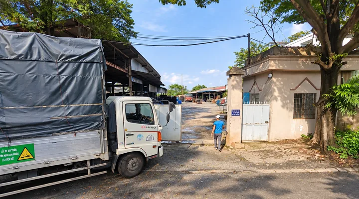 Bán Kho, nhà xưởng 5873.6m2 có sẵn 5873.6 m2 thổ cư giá 55 tỷ tại Xã Sông Trầu Huyện Trảng Bom Đồng Nai