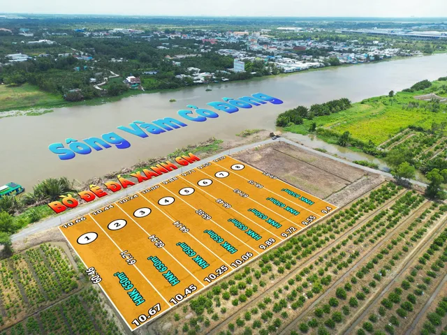 Bán Đất 9300m2 giá 14.9 tỷ tại Xã Thạnh Lợi Huyện Bến Lức Long An