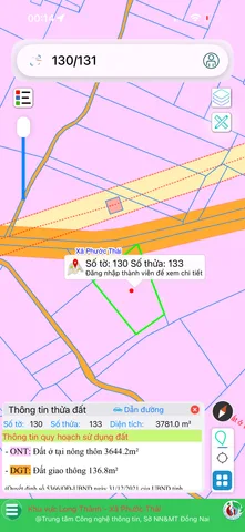 Bán Đất 5000m2 giá 19 tỷ tại - Chọn - Xã Phước Thái Đồng Nai